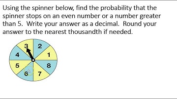10.3 probability with a spinner