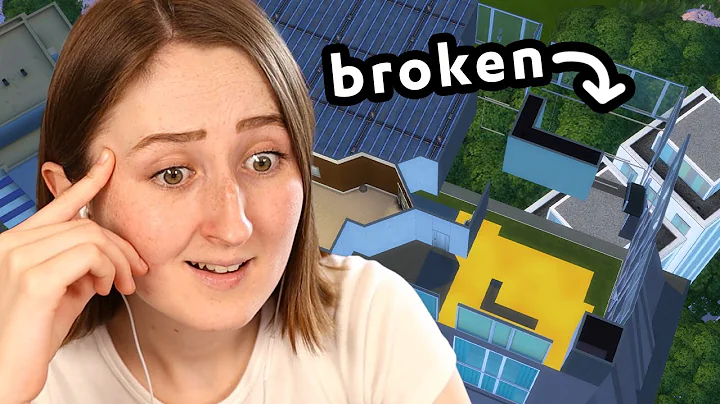 i broke my entire sims neighborhood lol