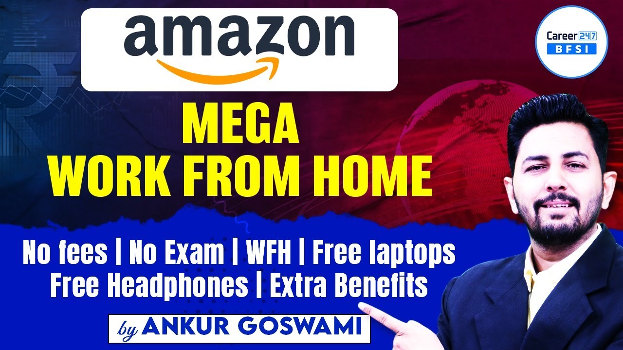 Amazon Mega Work From Home Job 2026 | No Fees | Free Laptop & Headphones