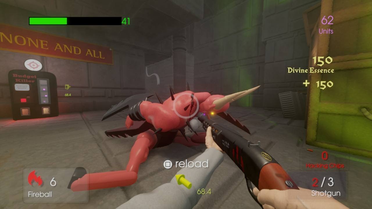 Realm of Madness - FPS made in Dreams PS4/PS5 by rrrw (Level 1).