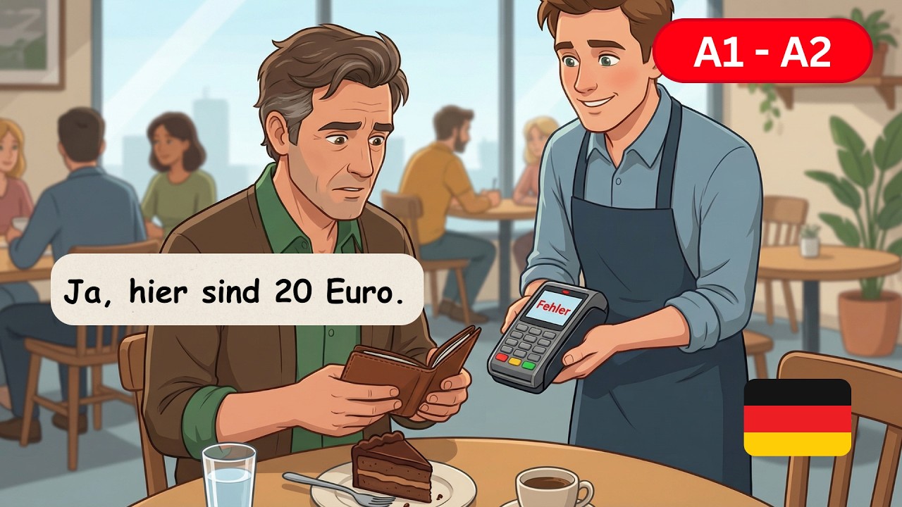 5 Simple A1 A2 Level German Dialogues for Beginners | Deutsch Dialogues ...
