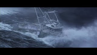 Огромная Волна Переворачивает Рыбацкое Судно ... отрывок из (Идеальный Шторм/The Perfect Storm)2000