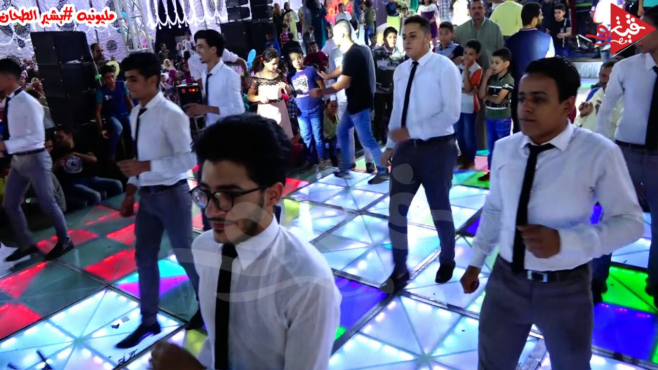 وصول حمزه الصغير اكبر افراح البحيره واستقبال من الجمهور وتامر القلينى مليونيه بشير الطحان