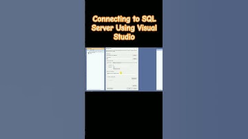 Connecting to SQL Server Database Using Visual Studio: Easy Steps for Beginners (P.2)