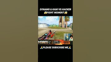 🤯 @DynamoGaming & @KaniGamingg vs HACKER FIGHT MOMENT 😱 #dynamopubg #kanigaming #bgmi #shorts