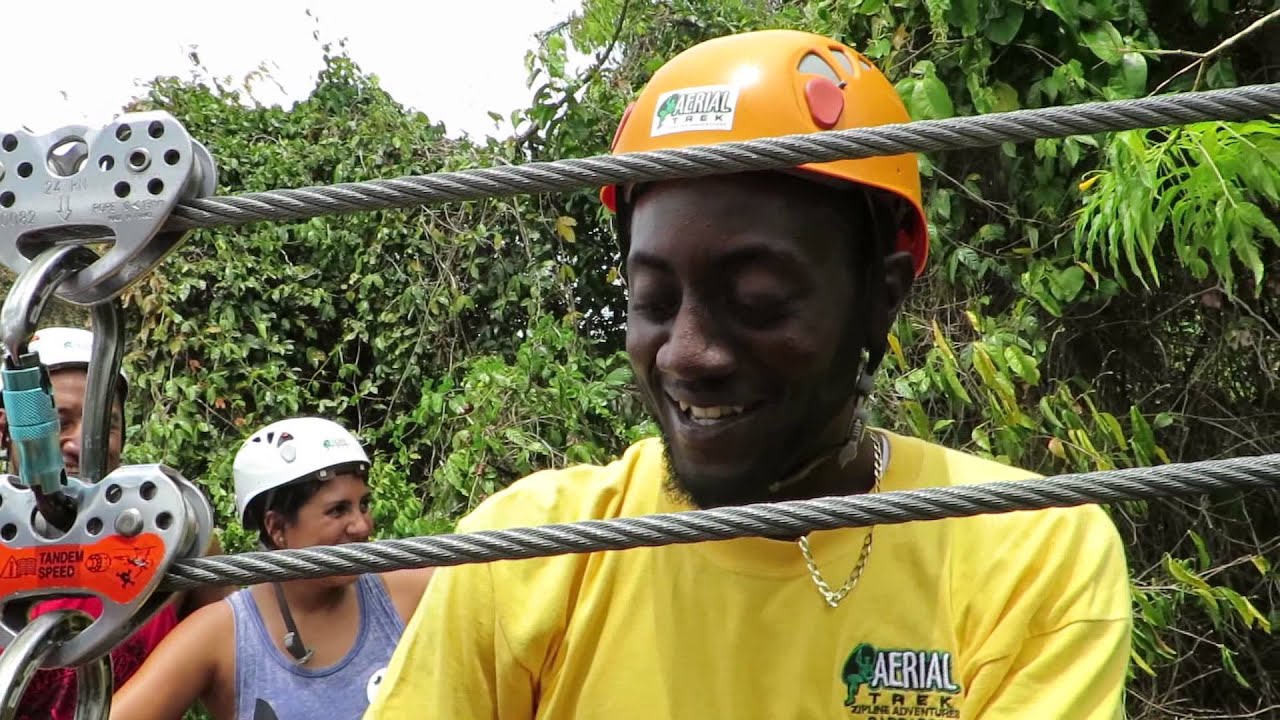 MSC Excursions Zipline Tour in Barbados, part 3 YouTube