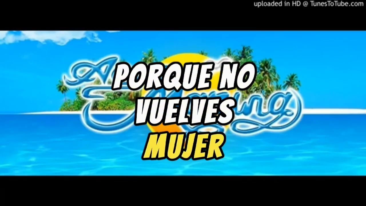 Basta ya mi amor - agua marina KARAOKE