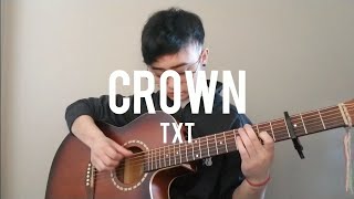 TXT - CROWN (어느날 머리에서 뿔이 자랐다)  Fingerstyle Guitar Cover w/Chords chords