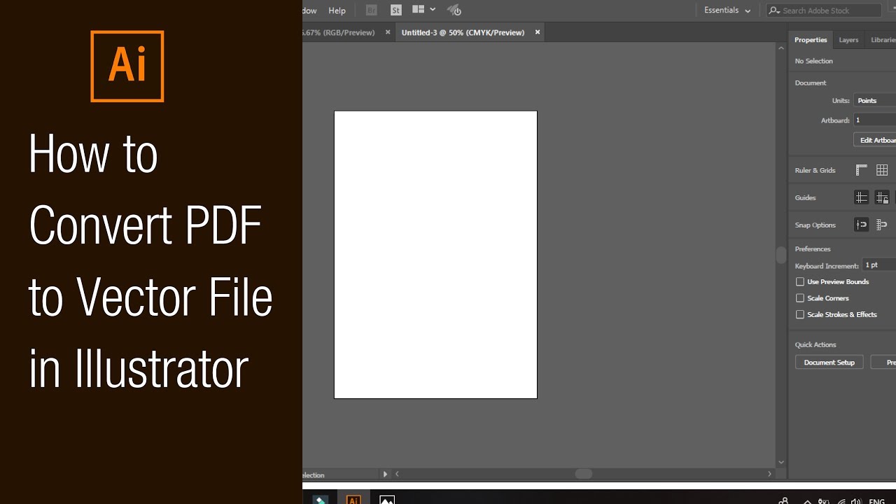 convert raster to vector in illustrator cc