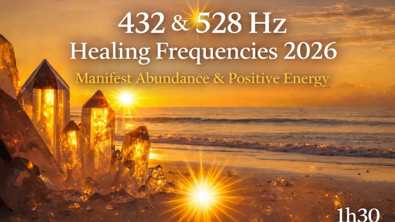 Binaural Beats for Manifestation 2026 | 528 Hz Love + 639 Hz Connection (1h30)