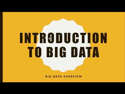 Big Data overview | What Is Big Data?| Introduction To Big Data | Big Data  V's | Big Data Landscape