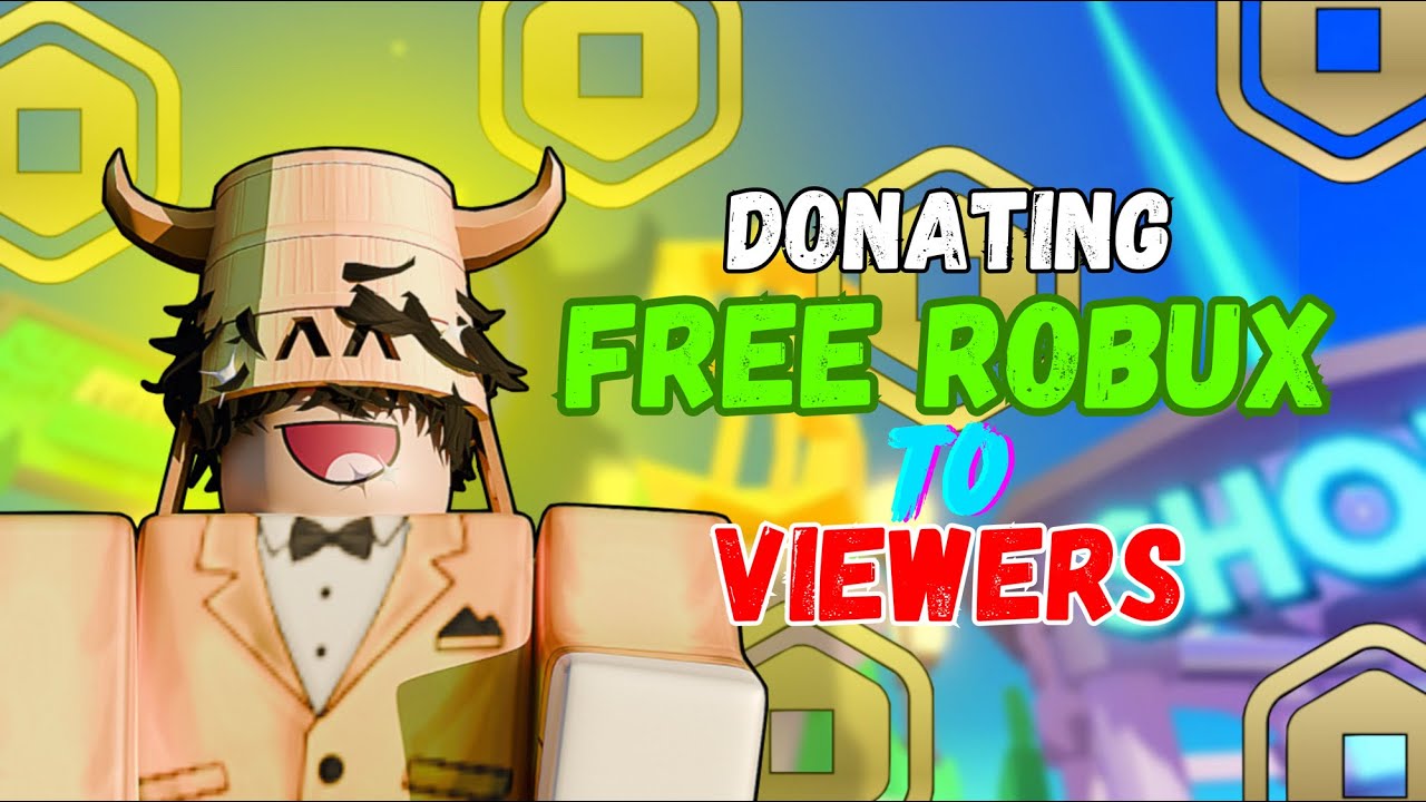 🌟 DONATING to ALL MY SUBSCRIBERS ( FREE ROBUX 🤑) -LIVE 🔴 ⏳FREE 50 ROBUX ...