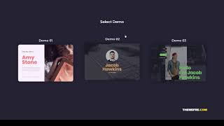 Volos - One Page Resume WordPress Theme