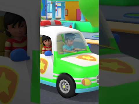 Колеса на Полицейская машина #shrots #wheelsonthepolicecar #nurseryrhymes #kidssong #juniorsquad