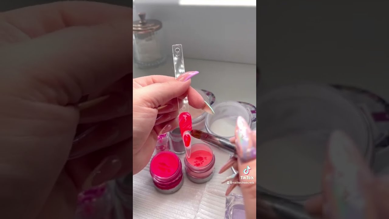 3 Tips To Make Marble Acrylic Easy! | Marble Nail Tutorial for beginners