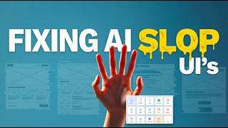 1 Command to Fix Your AI-Generated UI