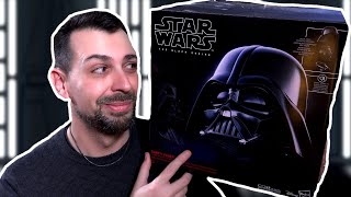 VOICI LE CASQUE DE DARK VADOR (black series)