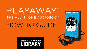 How To Use A Playaway with Brian