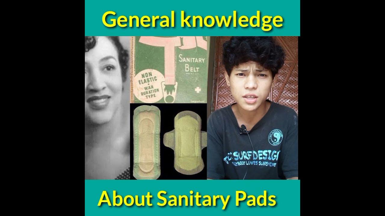 "Who invented the first sanitary pads" General knowledge!! shorts by