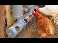 super idea | Making the perfect chicken feeder from PVC pipes