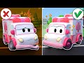 Oh no! BROKEN AMBULANCE can’t check on ACCIDENT! | Best Ambulance Cartoon for Kids