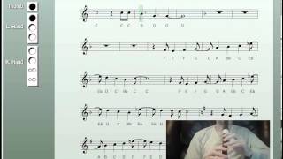 Let it Go on Recorder (from Frozen) chords