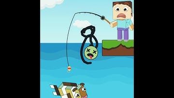draw 2 save - save the man ! draw one part -  (d.o.p) ! help #fishing    #shorts #dop