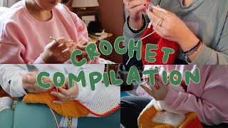 chill crochet compilation // no talking