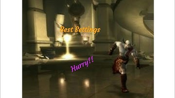 Best Settings God of war chains of Olympus PSP 1gb ram  low end devices testing