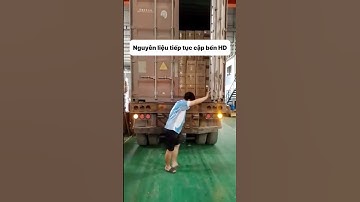 Nguyên liệu cập bến, sẵn sàng tăng ca sản xuất #hungdaotopone #bangkeochongtham #baoon #bangkeo