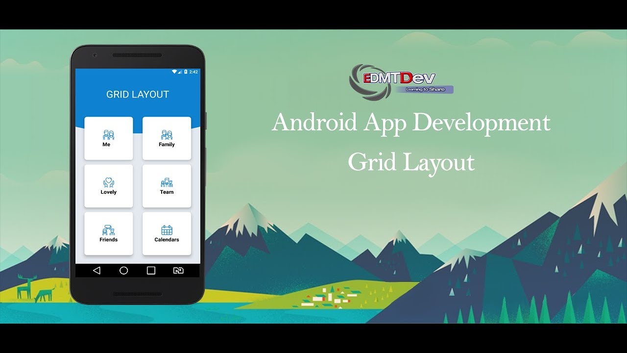 Android Studio Tutorial Grid Layout and CardView YouTube