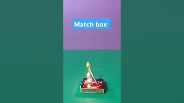 Match box Experiment।#experiment #science #shorts #magic #tricks #tiktok #matchbox #video #fire