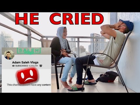 SHE DELETED MY YOUTUBE CHANNEL PRANK!! *I CRIED*