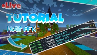 LIVE Tutorial Notif Afk - Tutorial Commandblock