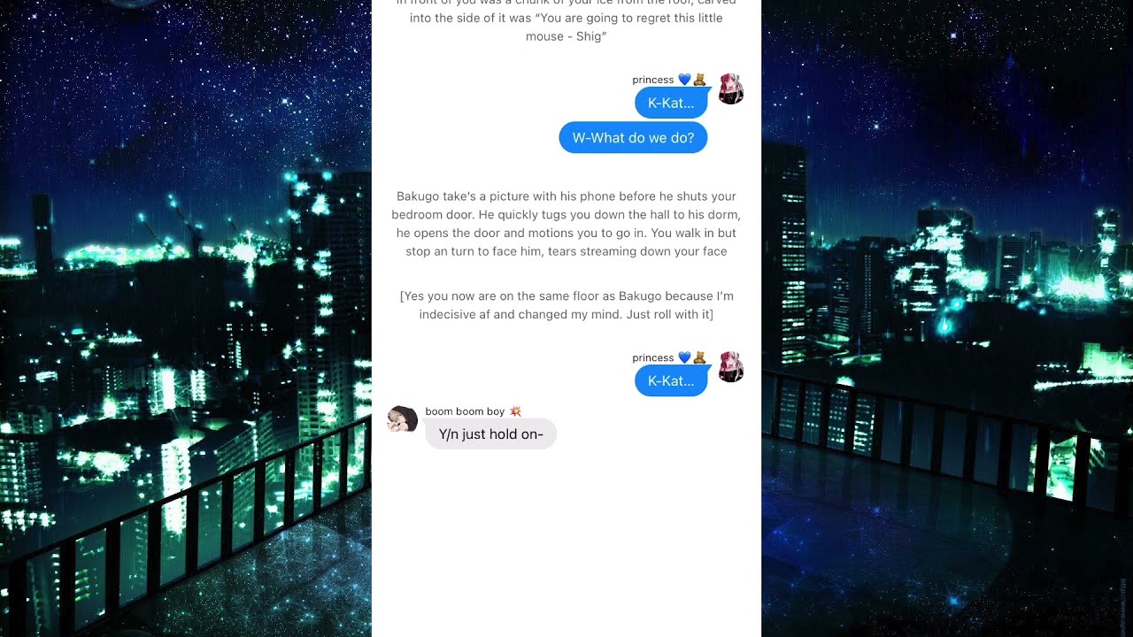 MHA Lyric Prank (Not) || The Other Side || Y/n Todoroki x Bakugo || Part 3