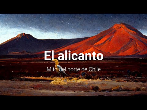 El alicanto, mito del norte de Chile