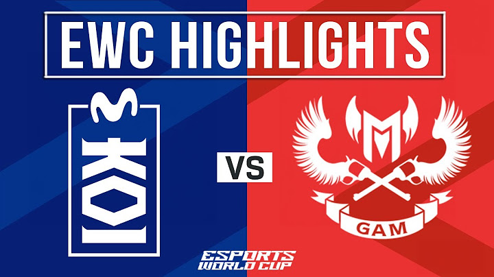 MKOI vs GAM Highlights | EWC 2025 Group Stage | Movistar KOI vs GAM Esports