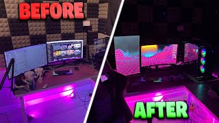 Transforming My Messy Desk Into My DREAM Gaming Setup!