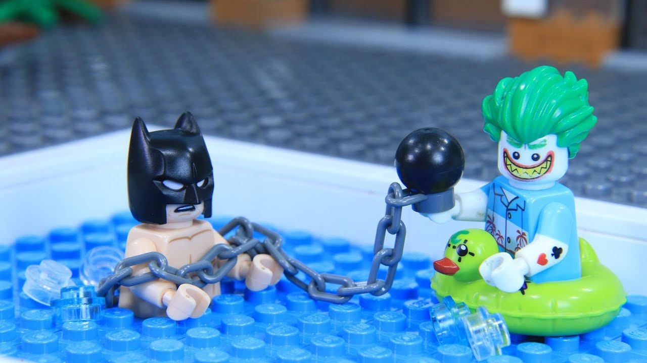 Lego Swimming Pool Batman Secret Agent - YouTube