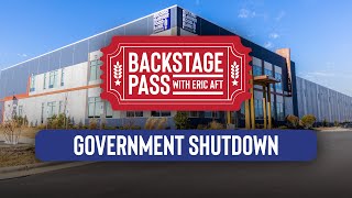 Backstage Pass with Eric Aft: Government Shutdown