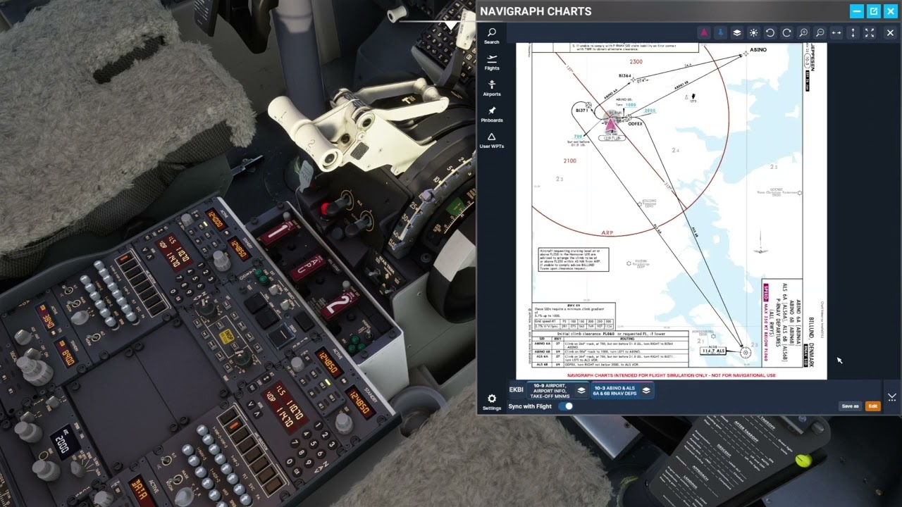 737NG EPISODE 4: SID Setup - YouTube