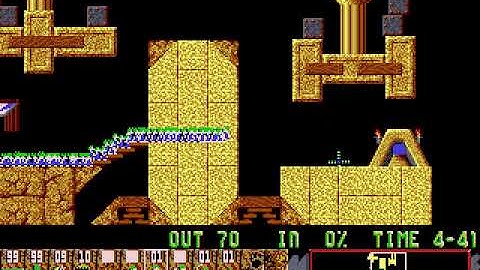 Lemmings (Tricky) - 23 - From the Boundary Line