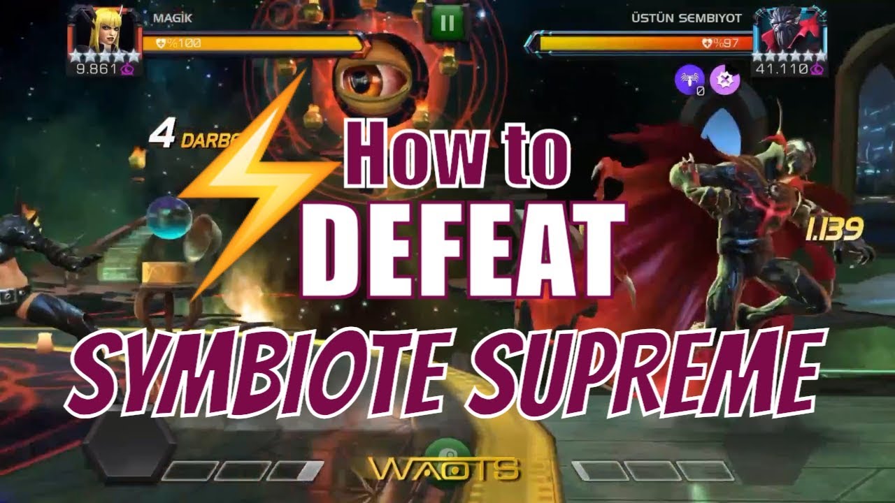 How to beat Symbiote Supreme Uncollected Epic | Marvel contest of Champions