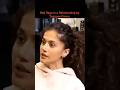 Red flags in a relationship by Taapsee Pannu #shorts #taapseepannu #motivation #viral