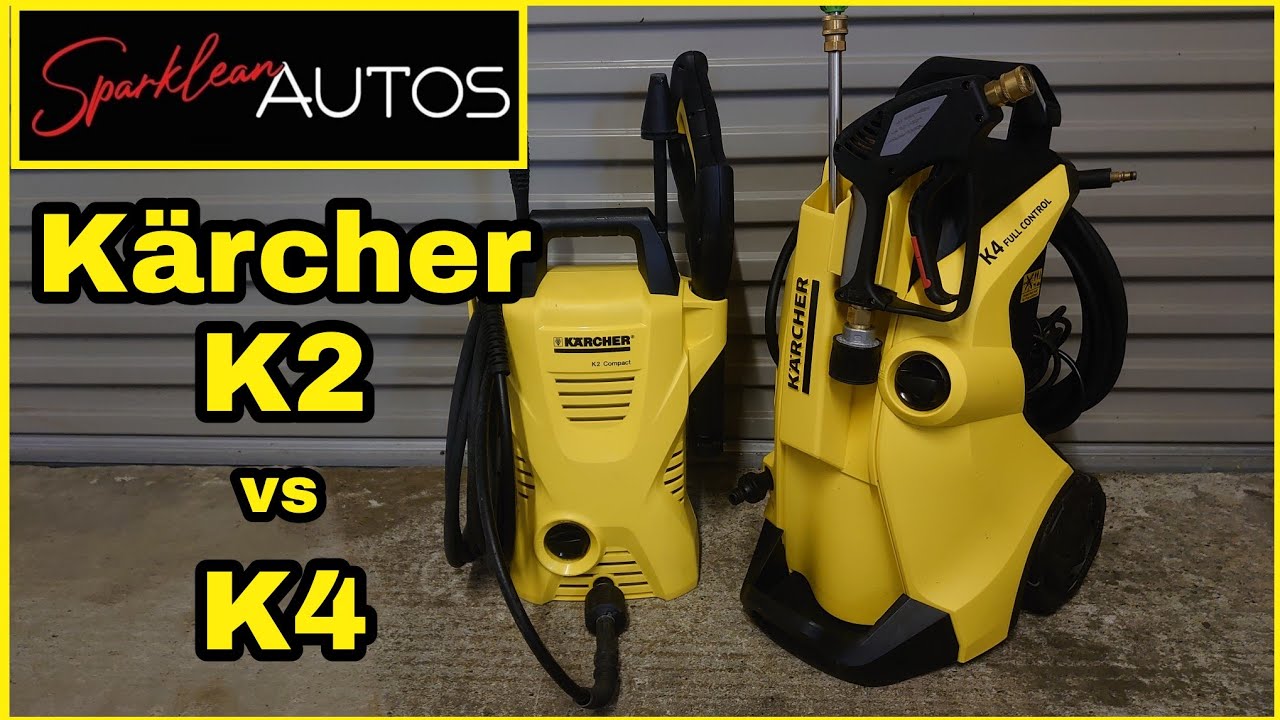 Karcher K2 vs K4 - Which one should you buy? #Karcher #K2 #K4 