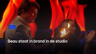 Beau staat in brand in de studio | Beau by RTL Talkshow 798 views 2 weeks ago 4 minutes, 41 seconds