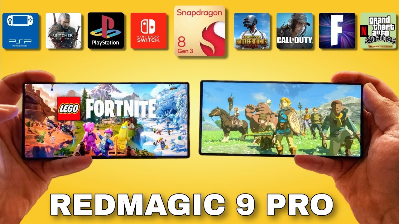 Will it Run Nintendo Switch Games? - Redmagic 9 Pro Gaming Test - YouTube
