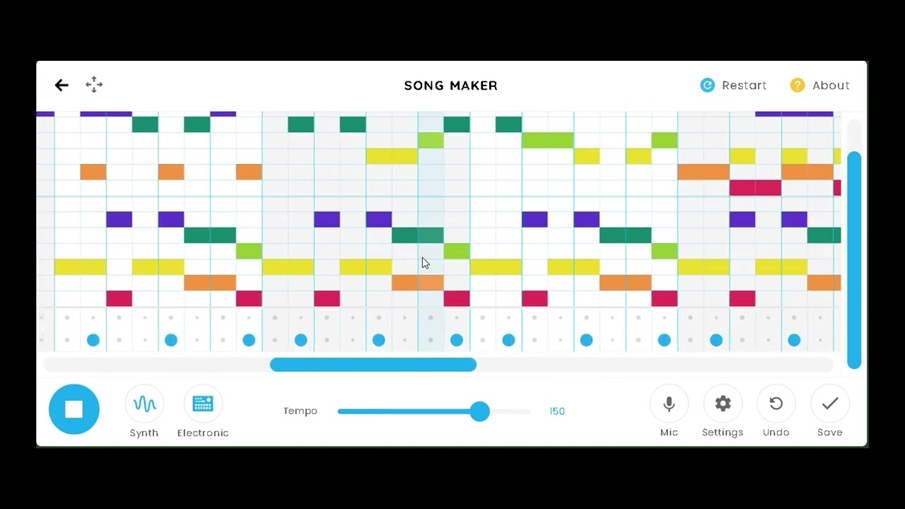 Chrome Music Lab's Song Maker w/ 2 Different Combinations! - YouTube