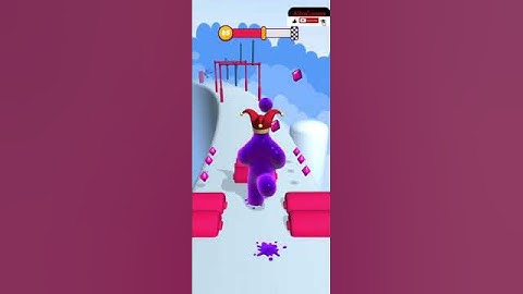 Blob Runner 3D 🔵🟣⚪ ( Android Gameplay Level Up All Level New Android Game ) #shorts game
