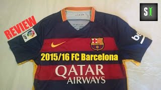 Nike fc barcelona 2015/2016 home jersey review!